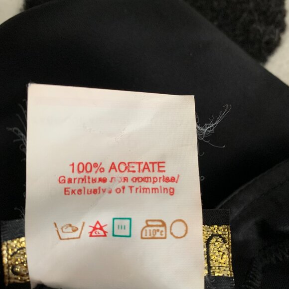 Vintage 90s Cami Top Small Black Liquid Satin Silky V Neck Camisole Tank Blouse - Picture 5 of 8